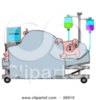 38910-Clipart-Illustration-Of-A-Sick-Pig-Resting-In-A-Hospital-Bed.jpg